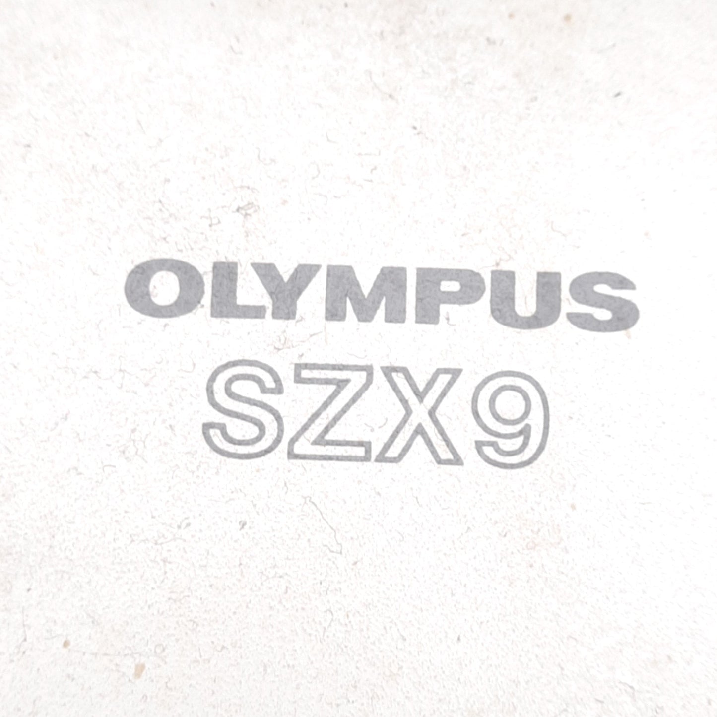 Used Olympus SZX9 Stereo Microscope, 6.3-57x Magnification w/ WHS10X-H/22 Eyepieces