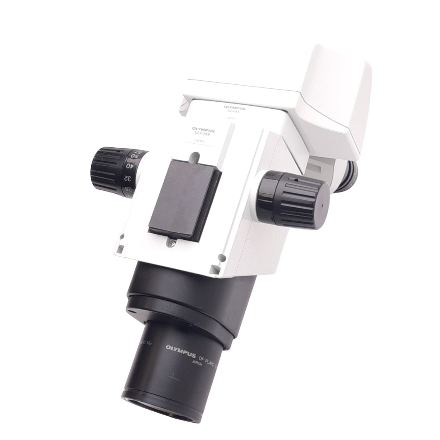 Used Olympus SZX9 Stereo Microscope, 6.3-57x Magnification w/ WHS10X-H/22 Eyepieces