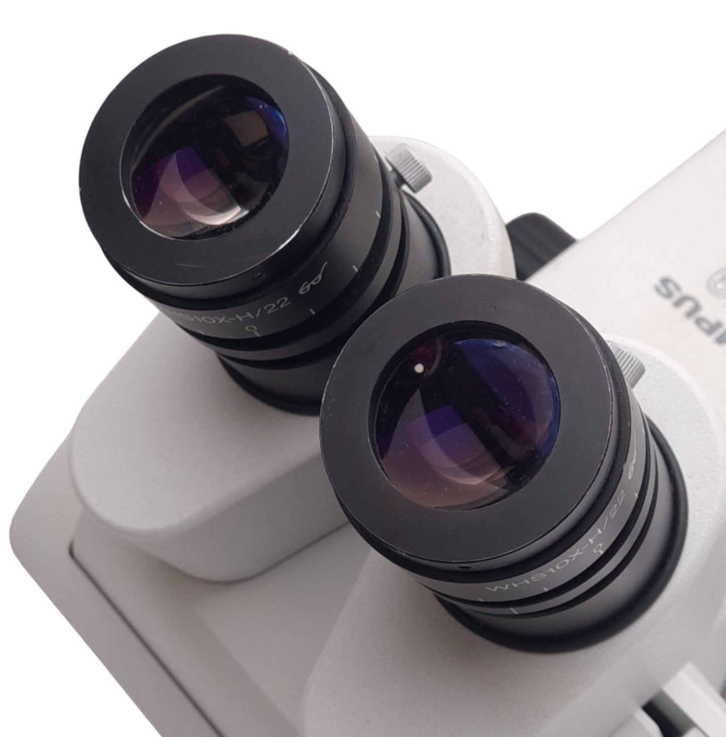 Used Olympus SZX9 Stereo Microscope, 6.3-57x Magnification w/ WHS10X-H/22 Eyepieces