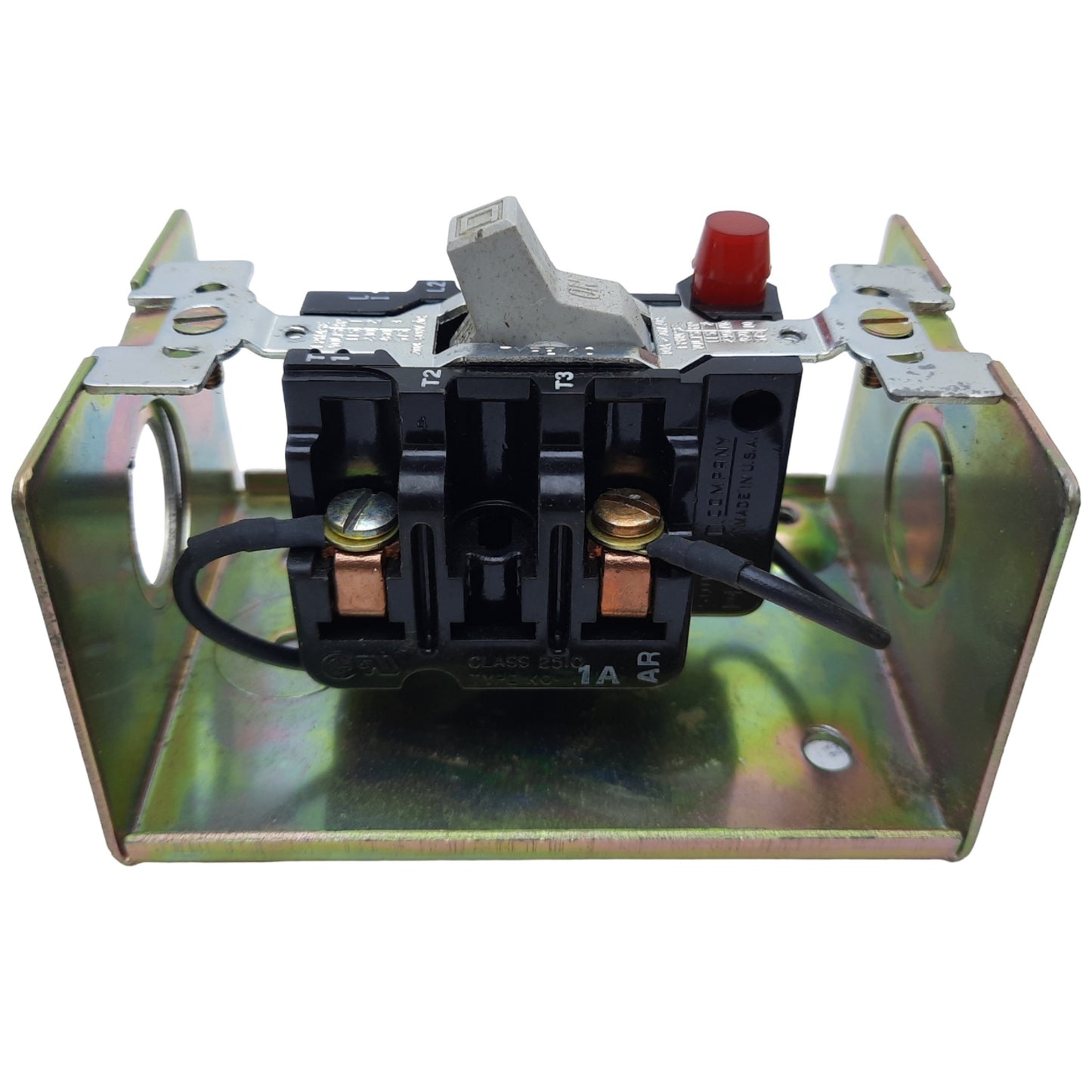 Used Square D 2510KG1A Single Unit Manual Switch, 2 Pole, 30A, 115V @1HP, 230V @ 2HP