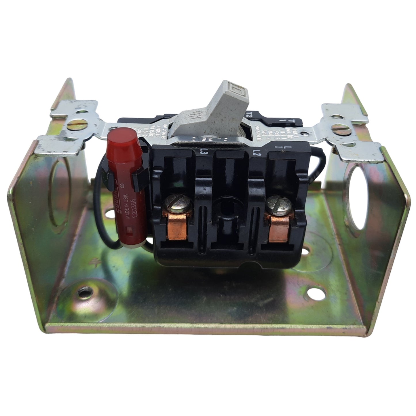 Used Square D 2510KG1A Single Unit Manual Switch, 2 Pole, 30A, 115V @1HP, 230V @ 2HP