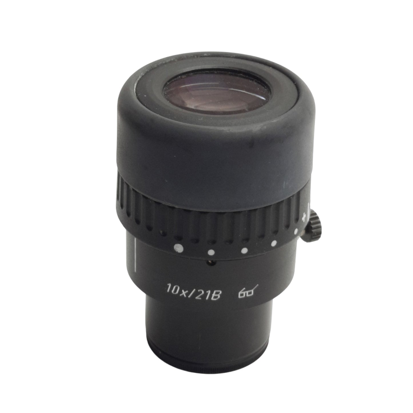 Used Pair of Leica 10445111 Microscope Eyepieces, 10x Mag, 21mm FOV, ø30mm Tube