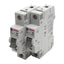 Used Lot of 2 Cutler-Hammer WMS1C05 Circuit Breaker, 1-Pole, 5A 240/415VAC, DIN Rail