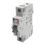 Used Lot of 2 Cutler-Hammer WMS1C05 Circuit Breaker, 1-Pole, 5A 240/415VAC, DIN Rail