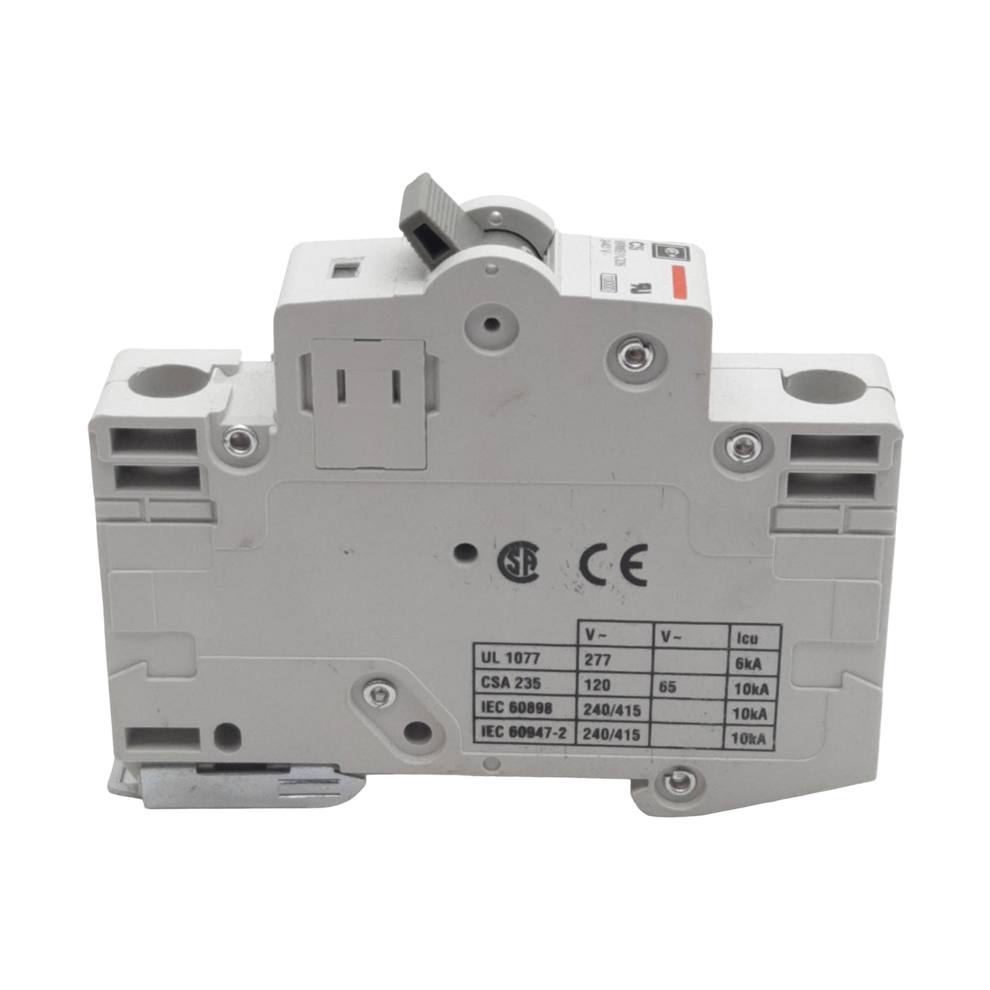 Used Lot of 2 Cutler-Hammer WMS1C05 Circuit Breaker, 1-Pole, 5A 240/415VAC, DIN Rail
