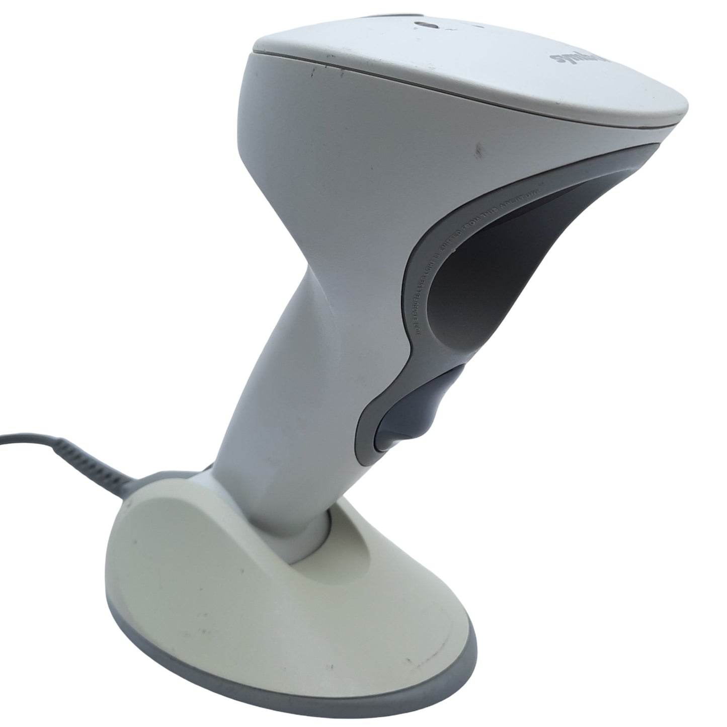 Used Symbol M2004-I200 Cyclone Barcode Scanner w/ PS/2 Cord, 630–680-nm Laser Diode