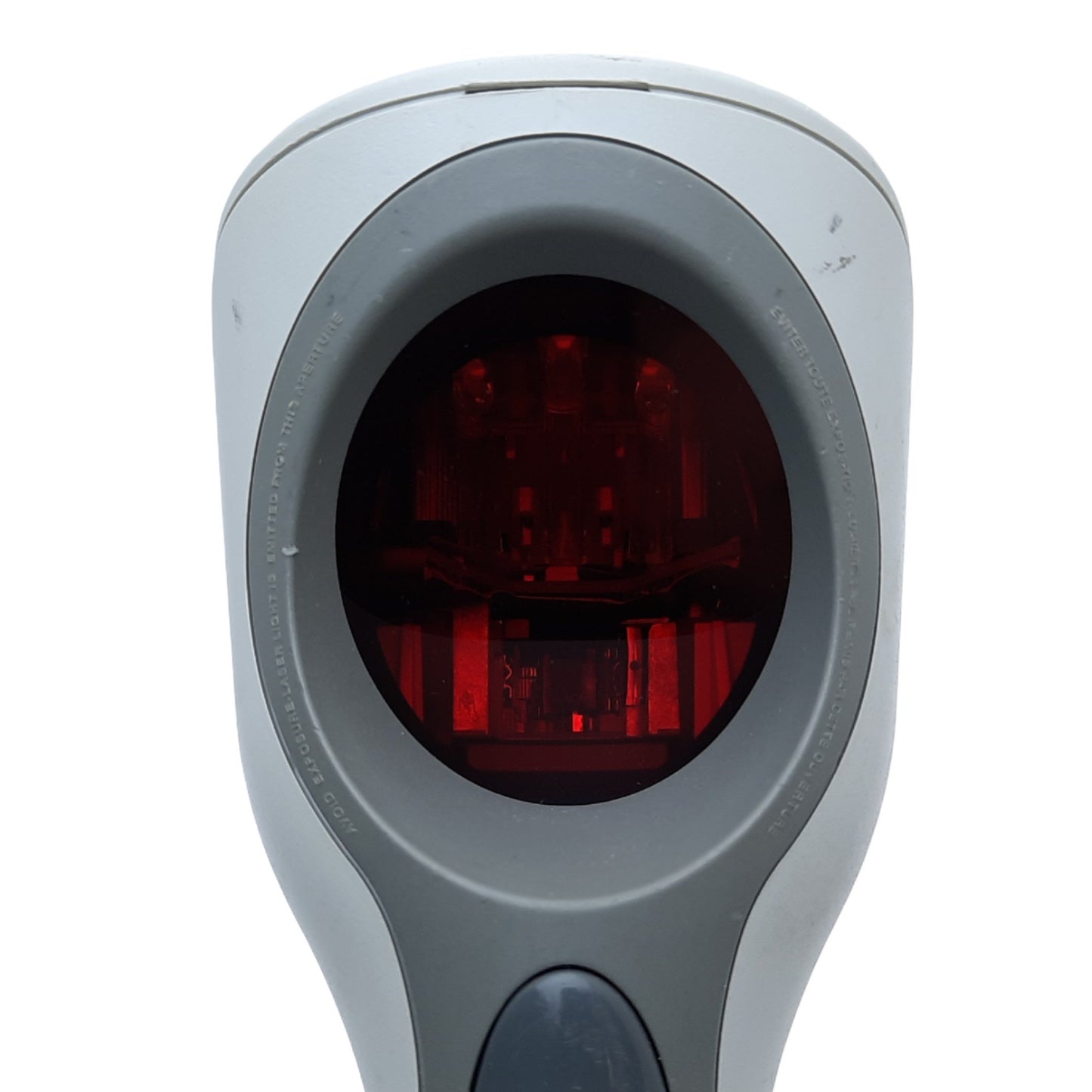 Used Symbol M2004-I200 Cyclone Barcode Scanner w/ PS/2 Cord, 630–680-nm Laser Diode
