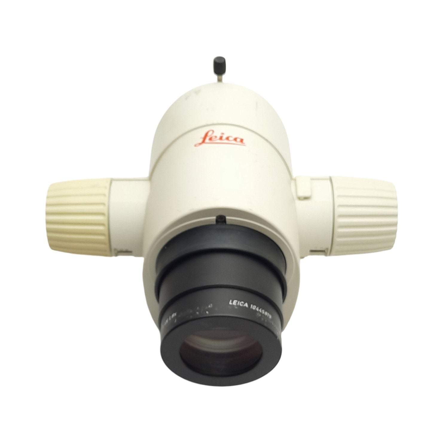 Used Leica 10446370 MZ12.5 Stereo Microscope Body Optics Carrier 0.8X to 10X Zoom Mag