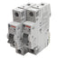Used Lot of 2 Cutler-Hammer WMS1D06 Circuit Breaker, 1-Pole, 6A 240/415VAC, DIN Rail