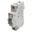Used Lot of 2 Cutler-Hammer WMS1D06 Circuit Breaker, 1-Pole, 6A 240/415VAC, DIN Rail