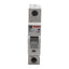 Used Lot of 2 Cutler-Hammer WMS1D06 Circuit Breaker, 1-Pole, 6A 240/415VAC, DIN Rail