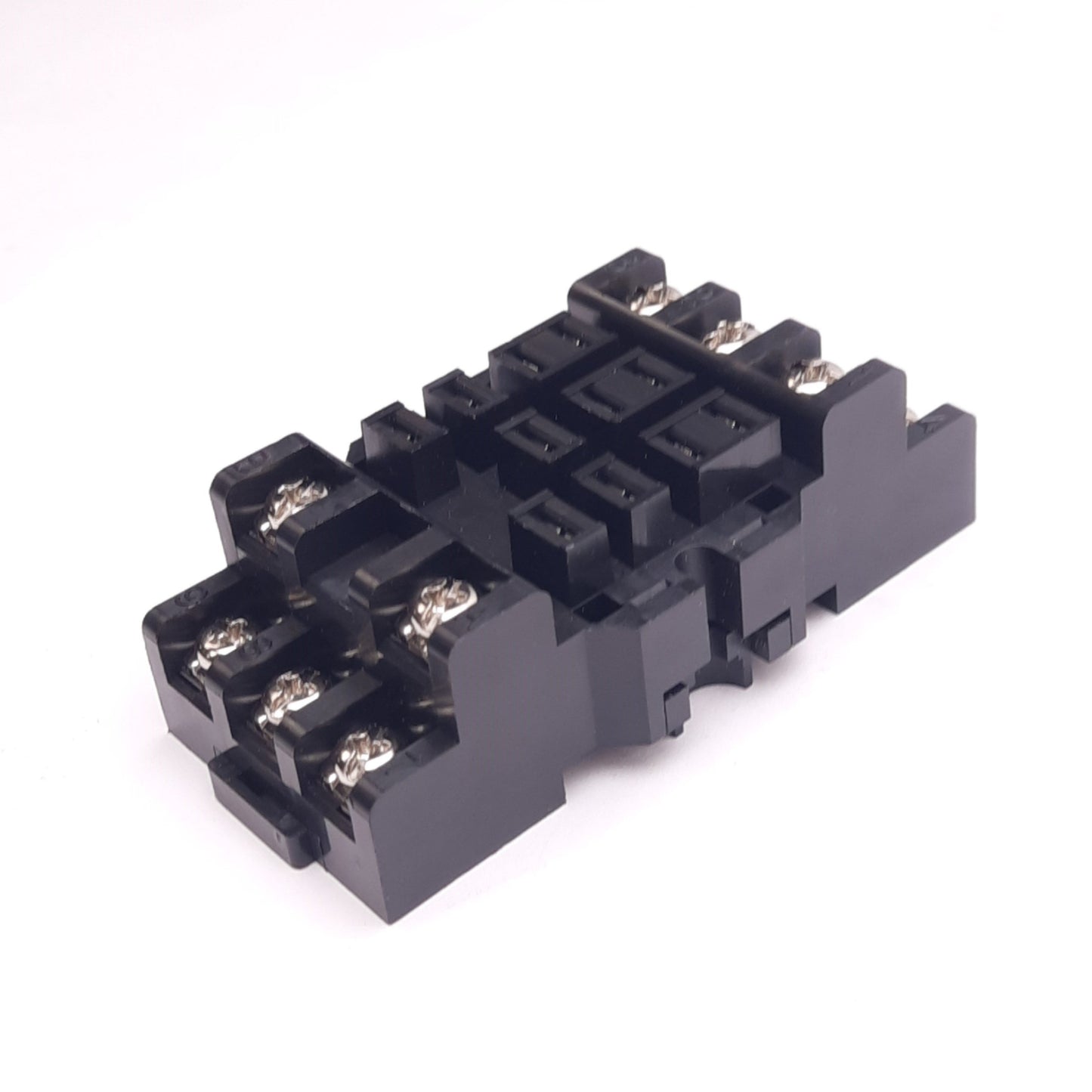 New IDEC SR3B-05 Plug-In Relay Socket, 11-Pin Blades, 300VAC 10A Max, DIN Rail