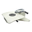 Used Leeds LMS-340 Microscope Base Illuminator, Brightfield/Darkfield, 12VDC 50W