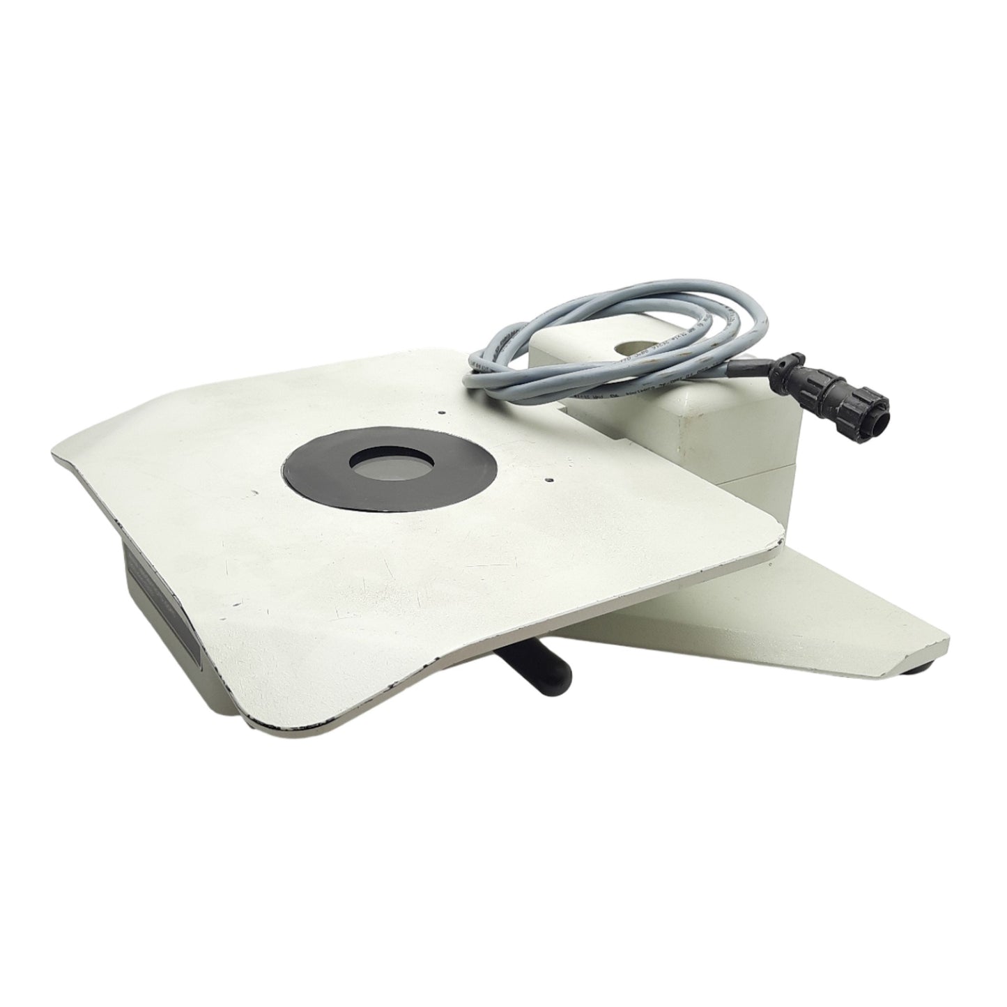 Used Leeds LMS-340 Microscope Base Illuminator, Brightfield/Darkfield, 12VDC 50W
