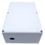 Used Hoffman Q-24169PCD Junction Box Enclosure w/ 5 Holes, 233mm x 153mm x 84mm