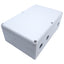 Used Hoffman Q-24169PCD Junction Box Enclosure w/ 5 Holes, 233mm x 153mm x 84mm
