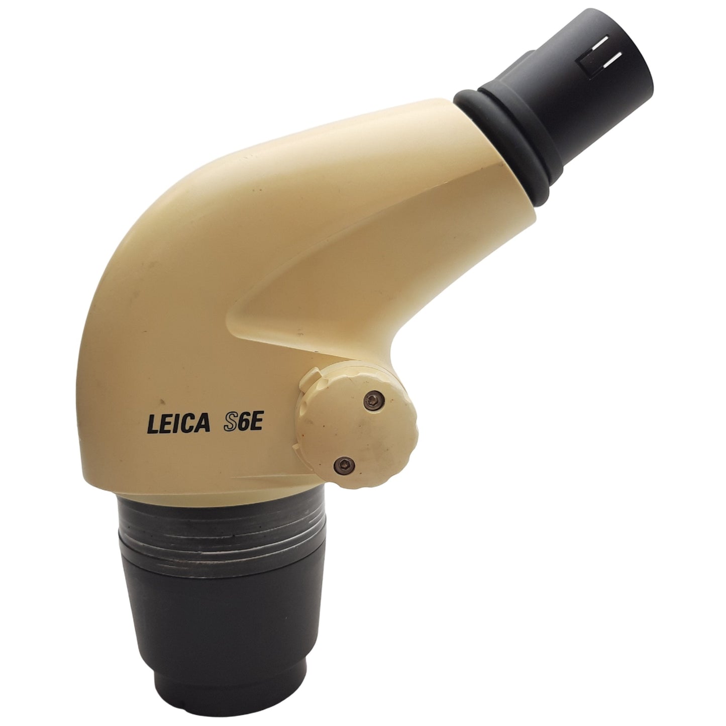 Used Leica 10446294 S6E Stereo Microscope Head, 0.63x-4x Mag, *No Eyepieces*