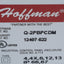Used Hoffman Q-2PBPCDM Pushbutton Box Enclosure, Outer Dim. 120mm x 80mm *Hole Added*
