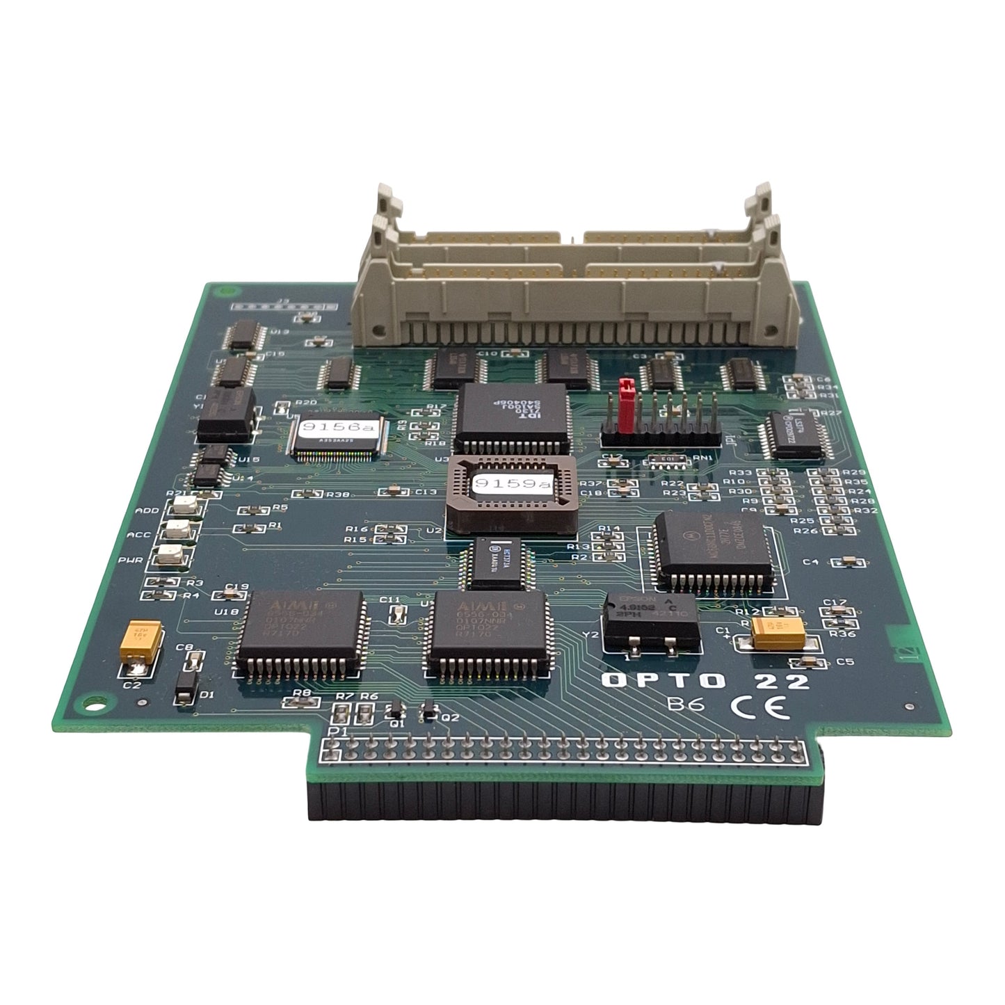 Used Opto 22 B6 Analog Brain Board, 16-Channel, Pamux Protocol, 50-Pin Headers