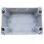 Used Hoffman Q-2PBPCDM Pushbutton Box Enclosure, Outer Dim. 120mm x 80mm *Added Hole"