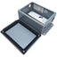 Used Hoffman A806SC Steel Screw Top Enclosure, In.Dims. 203 x 152 x 89mm *Added Holes