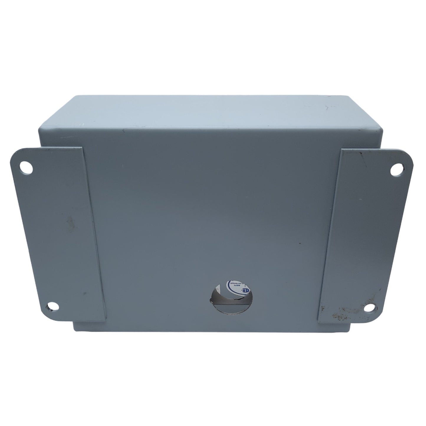 Used Hoffman A806SC Steel Screw Top Enclosure, In.Dims. 203 x 152 x 89mm *Added Holes
