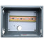 Used Hoffman A806SC Steel Screw Top Enclosure, In.Dims. 203 x 152 x 89mm *Added Holes