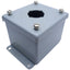 Used Hoffman E1PB Steel Pushbutton Enclosure, Dims. 89mm x 83mm x 70mm *Added Hole*