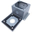 Used Hoffman E1PB Steel Pushbutton Enclosure, Dims. 89mm x 83mm x 70mm *Added Hole*