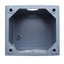 Used Hoffman E1PB Steel Pushbutton Enclosure, Dims. 89mm x 83mm x 70mm *Added Hole*