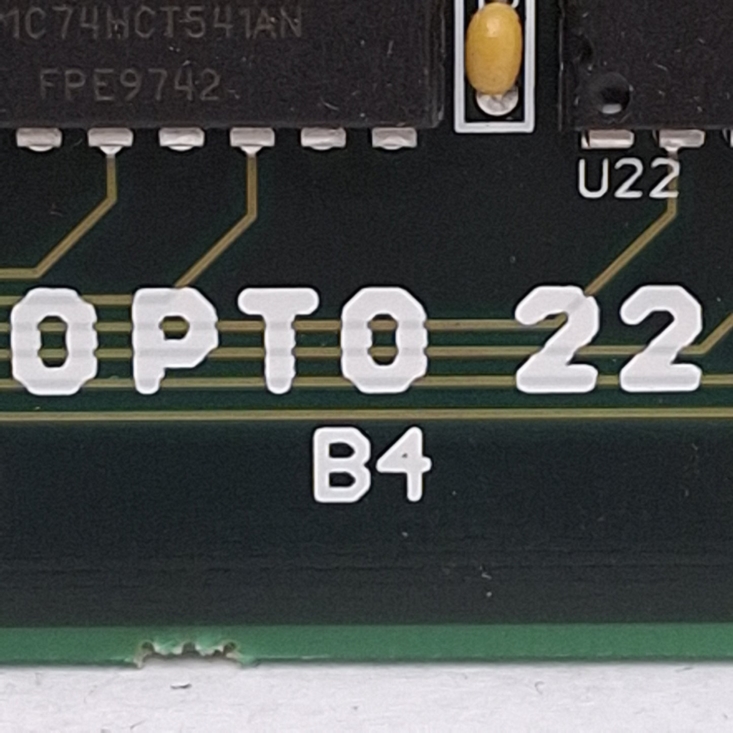 Used Opto 22 B4 Digital Brain Board, 32-Channel, Pamux Protocol, 72-Pin IDC Header