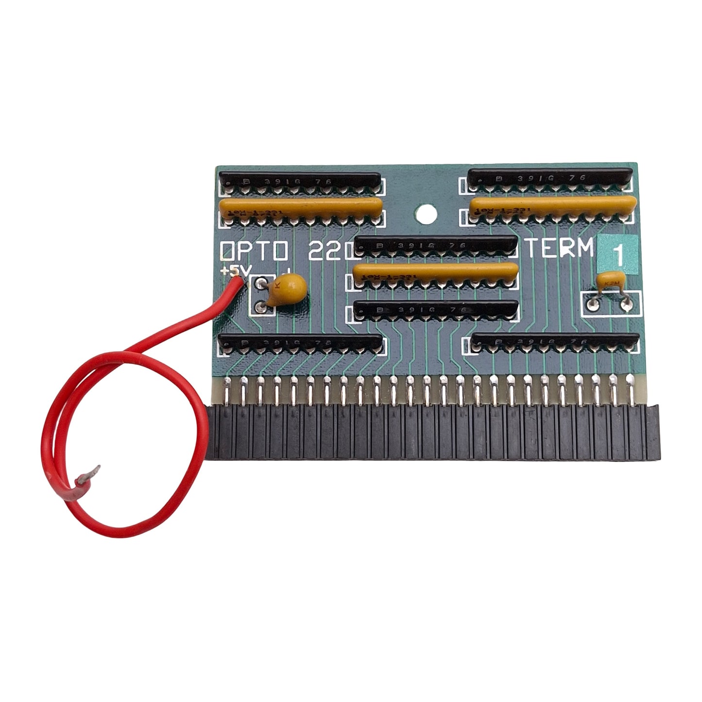 Used Opto 22 TERM 1 Pamux Bus Termination Card, 54-Position IDC Header, 5VDC