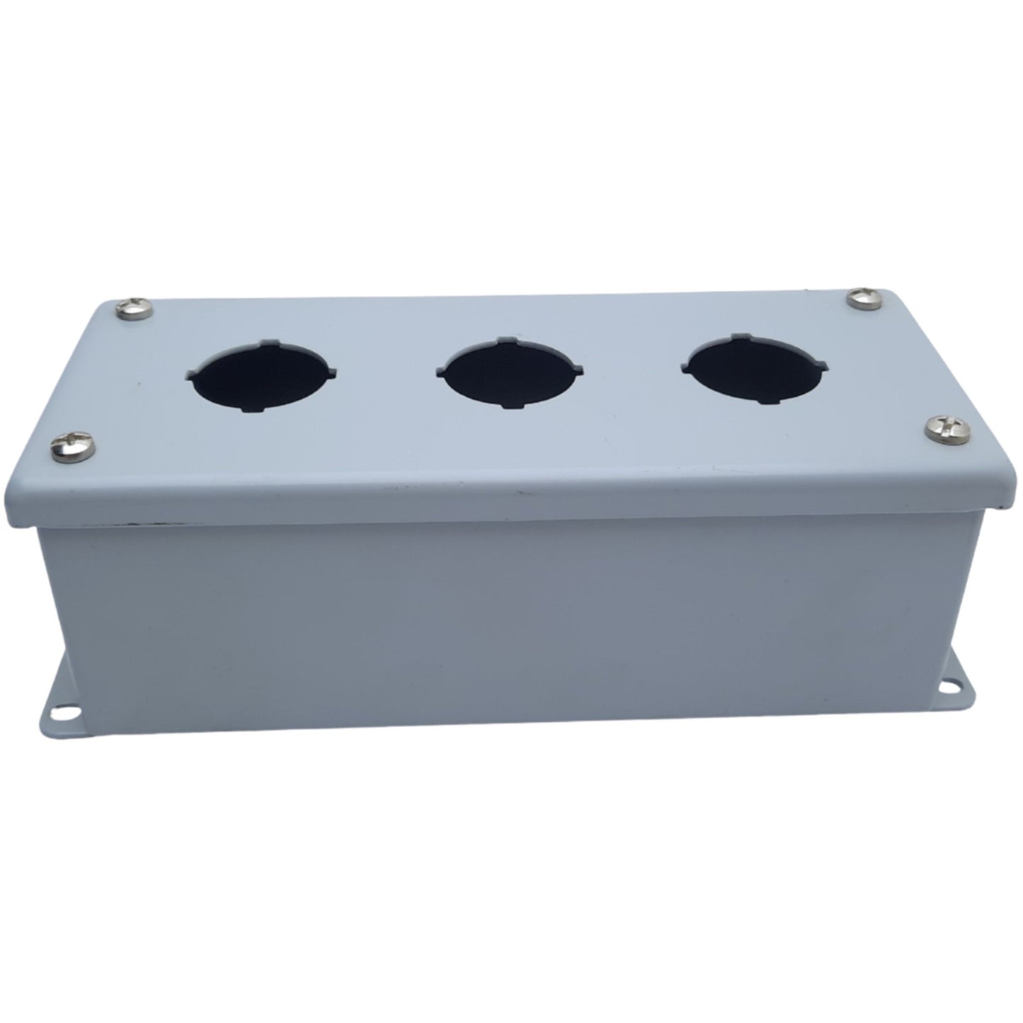 Used nVent Hoffman E3PB Pushbutton Enclosure, 3-Hole, 203 x 83 x 70mm *Added Hole*