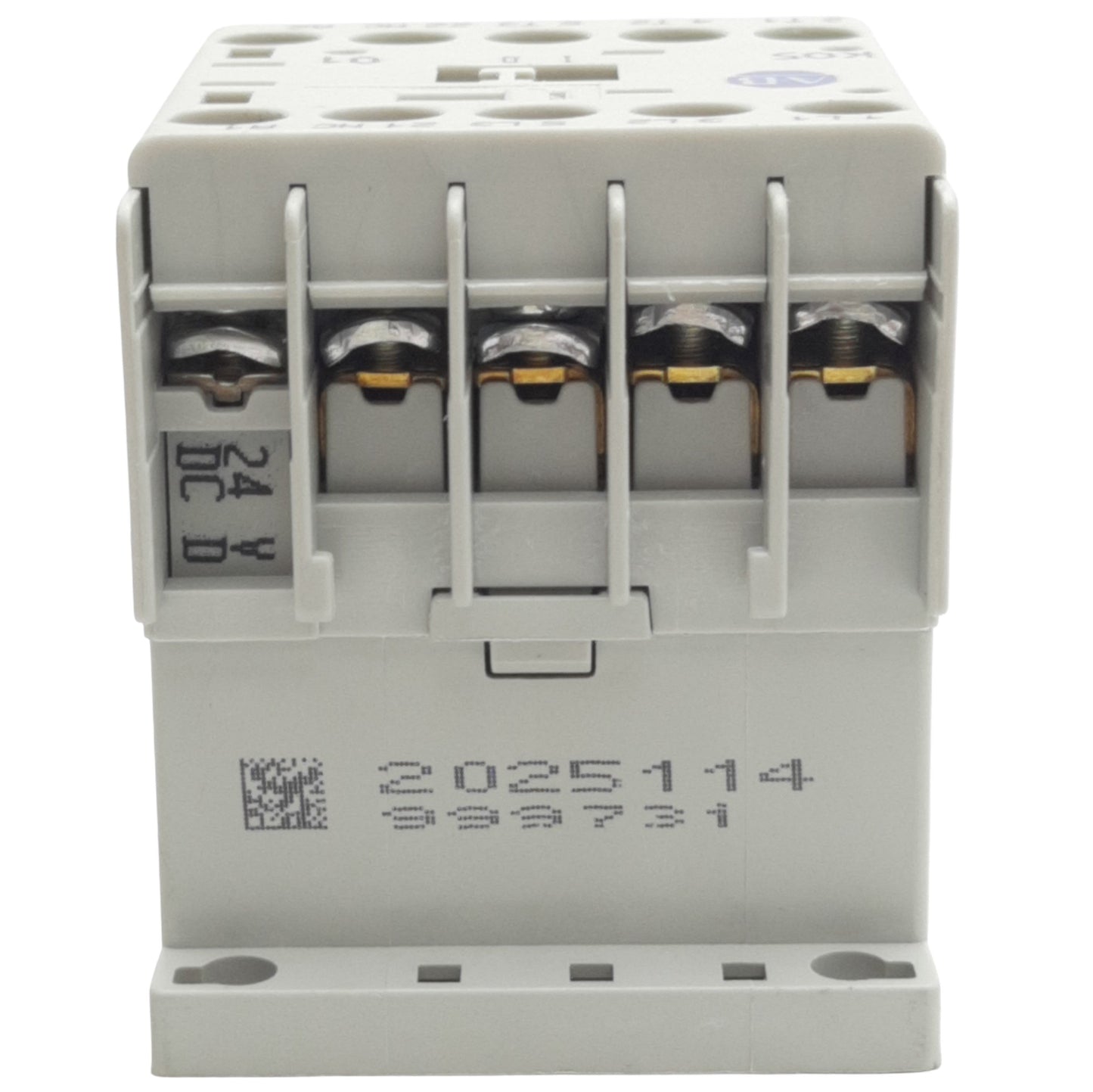 Used Allen Bradley 100-K05ZJ01 Contactor 3-Pole + 1NC, 10A, 3HP@575V, 24VDC Coil