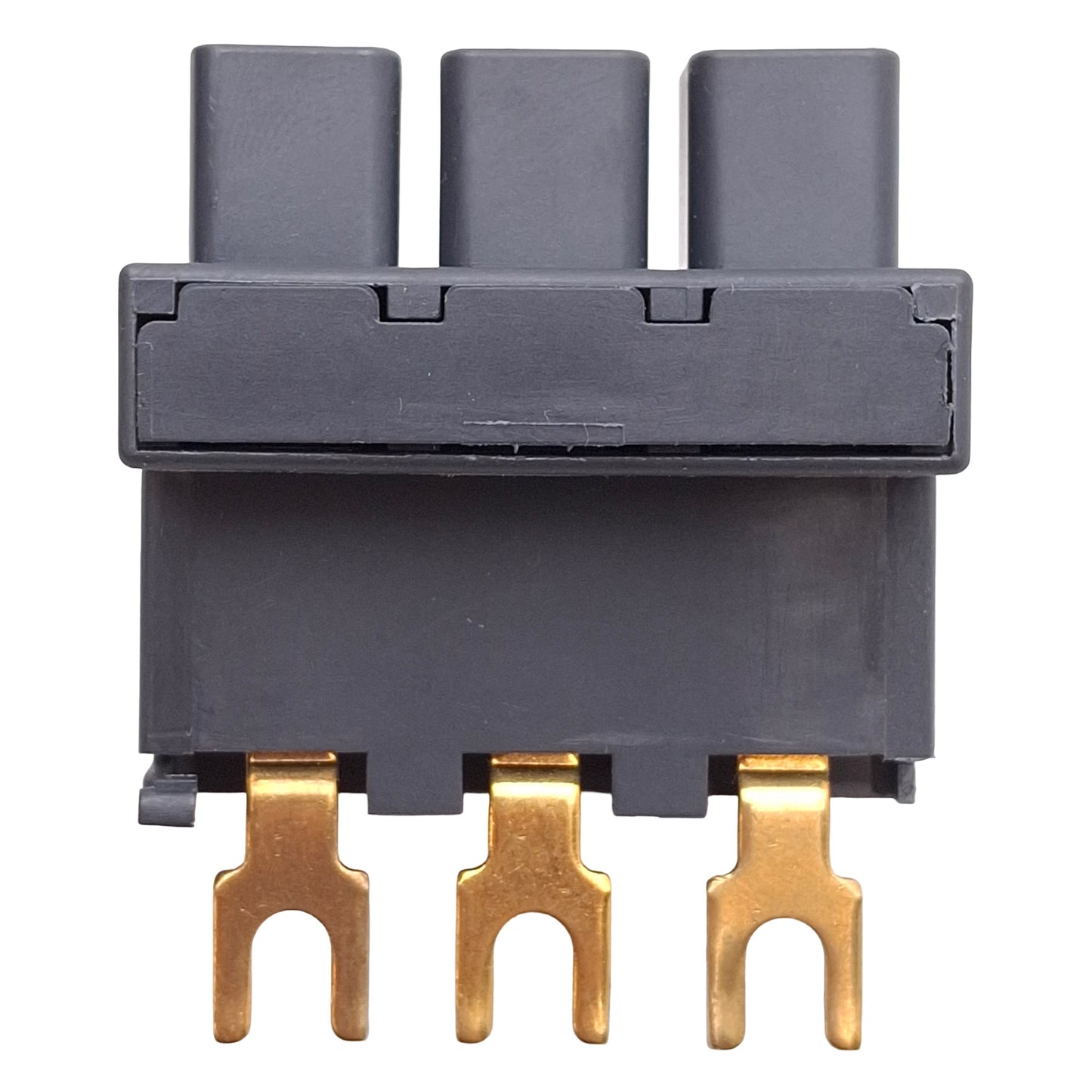 Used Schneider Electric GV1G09 Top-Feed Terminal Block For Bus Bars 3-Pole 63A 600VAC