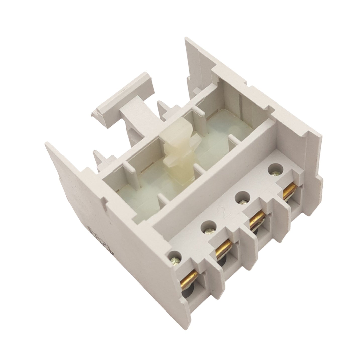 Used Cutler-Hammer C320KGT13 Auxiliary Contact Block, 4NO, 600VAC/DC 6A Max