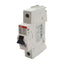 Used Lot of 2 ABB S201U-K10 Circuit Breaker, 1-Pole, 10A 240VAC, K-Curve, DIN Rail