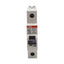 Used Lot of 2 ABB S201U-K10 Circuit Breaker, 1-Pole, 10A 240VAC, K-Curve, DIN Rail