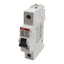 New – Open box ABB S201U-K5A Circuit Breaker, 1-Pole, 5A 240VAC, K-Curve, DIN Rail Mount