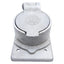 Used Hubbell HBL7382 Twist-Lock Receptacle Plate, Cast Aluminum w/ Lift Cover, 50 A
