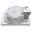 Used Hubbell HBL7382 Twist-Lock Receptacle Plate, Cast Aluminum w/ Lift Cover, 50 A