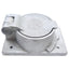 Used Hubbell HBL7382 Twist-Lock Receptacle Plate, Cast Aluminum w/ Lift Cover, 50 A