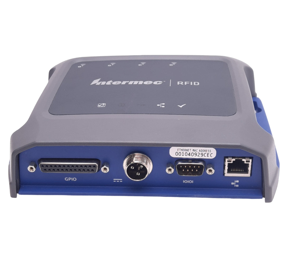 Used Intermec 1009FF01 RFID IF2 Network Reader, 865.6-867.6MHz/902-928MHz, RJ45, 12V