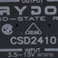 Used Lot of 2 Crydom CSD2410 Solid-State Relay, SPST-NO, 3.5-15VDC In, 10A 240VAC Out