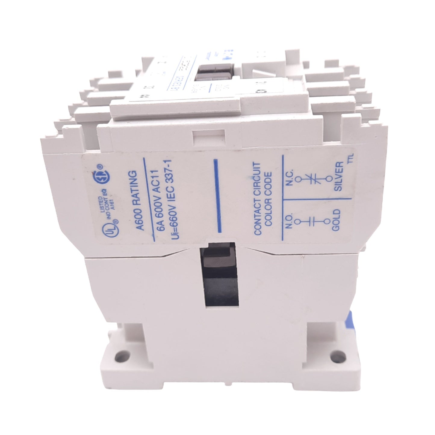 Used Eaton D15CR22 NEMA Machine Tool Relay, 4-Pole 2NO 2NC, 110/120VAC Coil