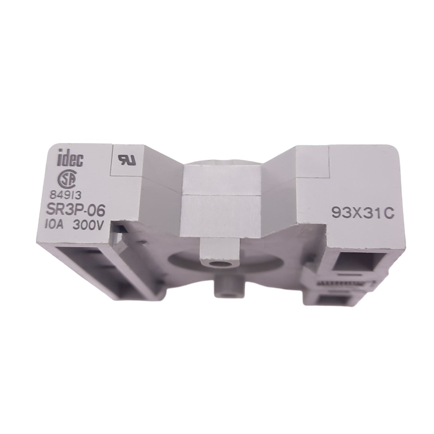 New IDEC SR3P-06 Relay Socket, 11-Pin Octal, 300VAC 10A Max, DIN Rail Mount