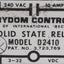 Used Crydom D2410 Hockey Puck Solid-State Relay, SPST-NO, 3-32VDC In, 10A 240VAC Out