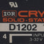 Used Crydom D1202 Hockey Puck Solid-State Relay, SPST-NO, 3-32VDC In, 2.5A 120VAC Out