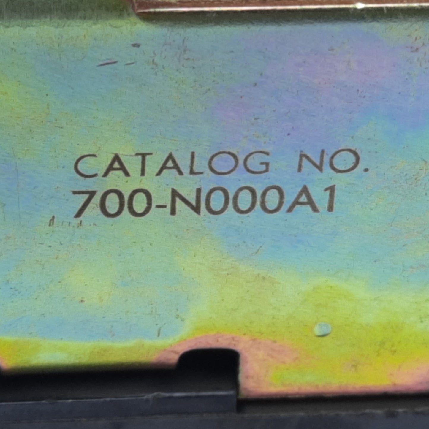 Used Allen Bradley 700-N000A1 Control Relay, 4-Poles, 10A 300V AC, Coil 110/120V AC