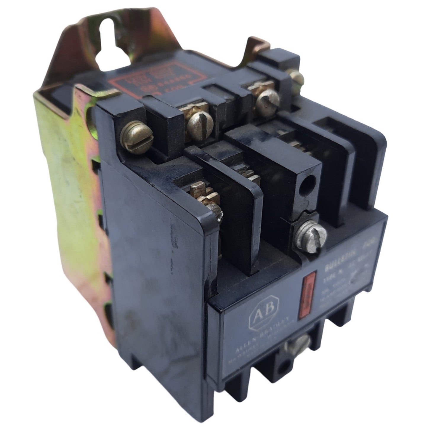 Used Allen Bradley 700-N000A1 Control Relay, 4-Poles, 10A 300V AC, Coil 110/120V AC